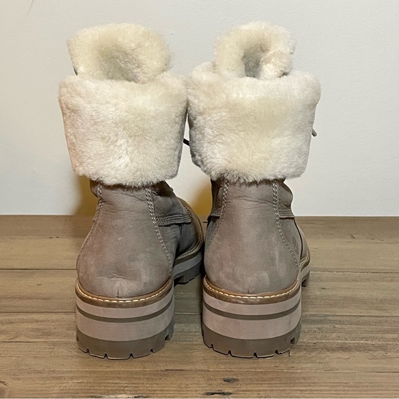 Timberland NWOT Courmayeur Valley waterproof faux fur boots womens 9 - Picture 8 of 8